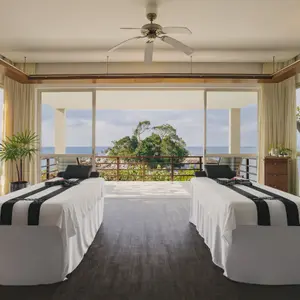 Spa treatment room