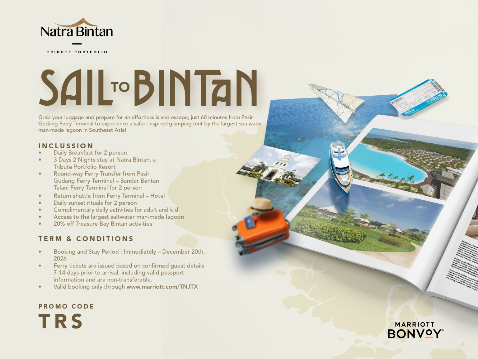 Sail to Bintan: Effortless Safari-Inspired Glamping at Natra Bintan