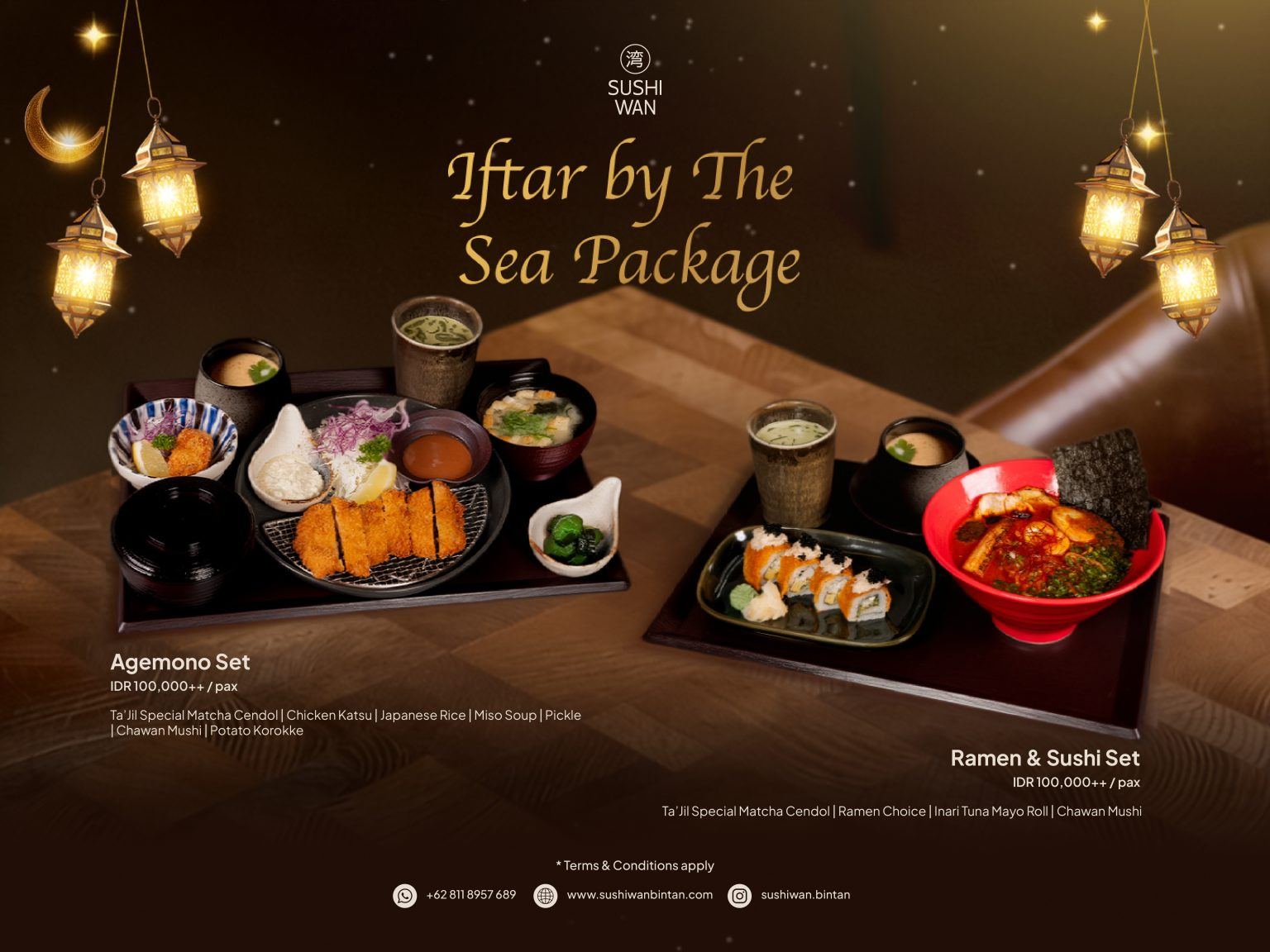 Iftar by The Sea at Sushi Wan – Plaza Lagoi, Bintan Resorts