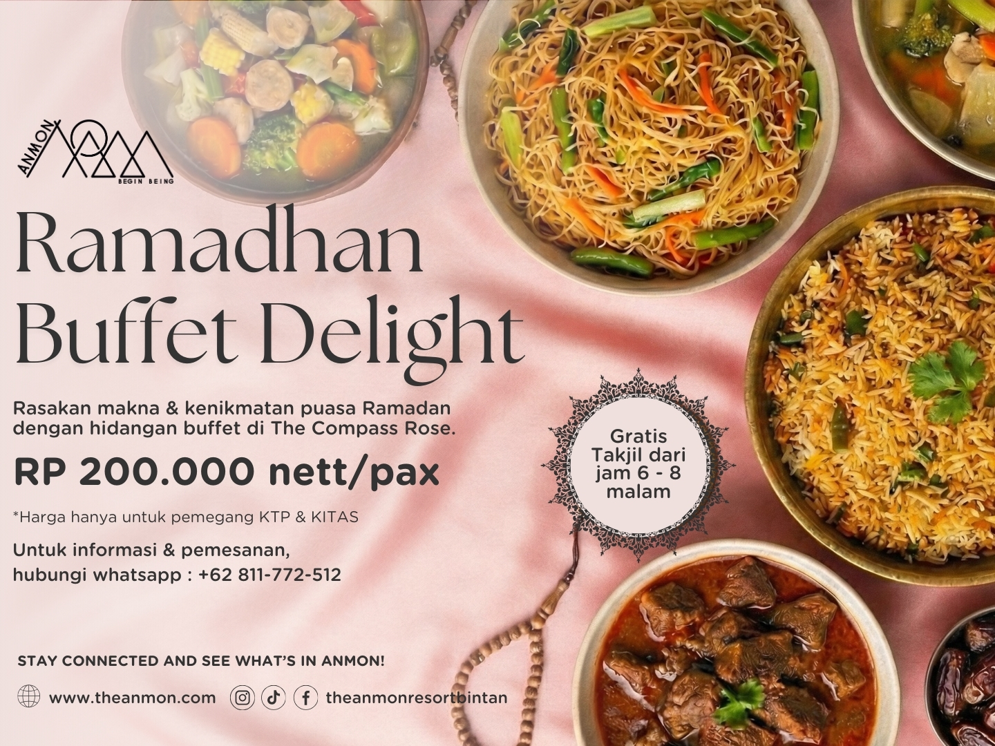 Taste of Ramadan at Natra Bintan