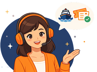 Friendly customer support agent ready to assist with Bintan Ferry Booking