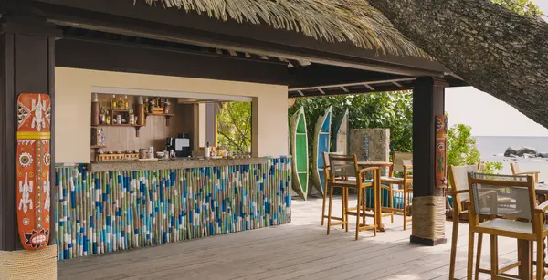 The Matahari beach bar
